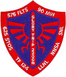 576th Flight Test Squadron (ICBM-Minuteman) GLORY TRIP 220GM
