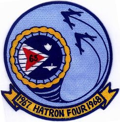 Heavy Attack Squadron 4 (VAH-4) Detachment 63 CVW-11 Western Pacific Cruise 1967-1968
Established as USNR Patrol Squadron Nine Three One (VP-931) on 2 Sep 1950. Redesignated Heavy Attack Squadron Four (VAH-4) “Fourrunners” on 3 Jul 1956; VAQ-131 on 1 Nov 1968.

Douglas A3B/D-2, KA-3B, Skywarrior, 1956-1968

