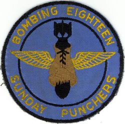 Bombing Squadron 18 (VB-18)
Established as Bombing Squadron EIGHTEEN (VB-18) "Sunday Punchers" on 20 Jul 1943. Redesignated Attack Squadron SEVEN A (VA-7A) on 15 Nov 1946; Attack Squadron SEVENTY FOUR (VA-74) on 27 Jul 1948; Attack Squadron SEVENTY FIVE (VA-75) on 15 Feb 1950. Disestablished on 31 Mar 1997.

Deployments:
16 Aug-20 Dec 1944, USS Intrepid (CV-11), CVG-18, Curtiss SB2C-3 Helldiver
16 Sep-12 Dec 1946, USS Leyte (CV 32), CVG-18, Curtiss SB2C-5/SBW-5 Helldiver

