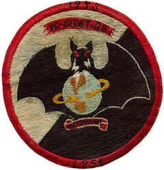 Composite Squadron TWELVE (VC-12) Detachment 38
Established as Carrier Air Early Warning Squadron TWO (VAW-2) on 6 Jul 1948; Redesignated Composite Squadron TWELVE (VC-12) on 1 Sep 1948; Carrier Air Early Warning Squadron TWELVE (VAW-12) on 2 Jul 1956; Carrier Air Early Warning Squadron ONE TWENTY ONE (VAW-121) on 1 Apr 1967-.

Deployment. 12 Nov 1953-19 Aug 1954, USS Tarawa (CVA-40), CVG-3, World Cruise, AD-4W


