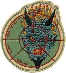 Fighter Squadron 10A (VF-10A)
Established as Bombing Fighter Squadron TWENTY (VBF-20) on 16 April 1945, Fighter Squadron TEN A (VF-10A) on 15 Nov 1946, Fighter Squadron NINETY TWO (VF-92) (2nd) on 12 Aug 1948, Fighter Squadron SEVENTY FOUR  (VF-74) (3rd) “Be-Devilers” on 14 Feb 1950. Disestablished on 30 Apr 1994.  

Grumman F8F-1 Bearcat

Insignia c. 1947-1948.

