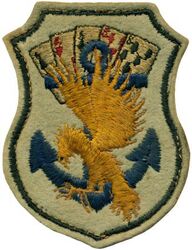 Fighter Squadron 88 (VF-88)
Established as Fighter Squadron EIGHTY EIGHT (VF-88) on 15 Aug 1944. Disestablished on 19 Oct 1945.

Insignia approved by CNO in Jan 1945. US made, schiffli embroidery on wool.

Deployments. 
1 Jul 1945-20 Oct 1945, 	CV-10 USS Yorktown, CVG-88, Grumman F6F-5/5N/5P Hellcat

