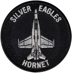 Marine Fighter Attack Squadron 115 (VMFA-115) F-18 Hornet
VMFA-115 "Silver Eagles"
2013 era
Organized as VMF-115 on July 1, 1943;  VMF(AW)-115 in Spring 1957; VMFA-115 on 1 Jan 1964-. 
McDonnell Douglas F/A-18 Hornet 
