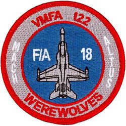 Marine Fighter Attack Squadron 122 (VMFA-122) F/A-18
Established as Marine Fighting Squadron 122 (VMF-122) on 1 Mar 1942. Deactivated between Jul-Oct 1946. Reactivated in Nov 1947. Redesignated Marine Fighter Attack Squadron (All-Weather) 122 (VMFA(AW)-122) in 1962; Marine Fighter Attack Squadron 122 (VMFA-122) in 1965-.

McDonnell Douglas F/A-18C Hornet, 1986-2016
