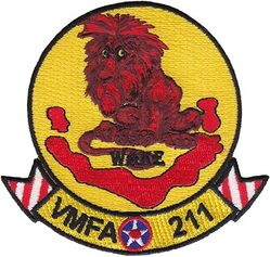 Marine Fighter Attack Squadron 211 (VMFA-211) Morale
Activated as Marine Fighting Squadron 4 (VF-4M) on 1 Jan 1937. Redesignated Marine Fighting Squadron 2 (VMF-2) on 1 Jul 1937;  Marine Fighting Squadron 211 (VMF-211) "AVENGERS" on 1 Jul 1941; Marine Attack Squadron 211 (VMA-211) in 1952; Marine Fighter Attack Squadron 211 (VMFA-211) on 30 Jun 2016-.

Lockheed F-35 Lightning II, 2016-.
