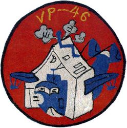 Patrol Squadron 46 (VP-46) PBM-5E Mariner
VP-46
1951-1953
Established as VP-5S on 1 Jul 1931; VP-5F on 1
Apr 1933; VP-5 on 1 Oct 1937; VP-33 on 1 Jul 1939; VP-
32 on 1 Oct 1941; VPB-32 on 1 Oct 1944; VP-32 on 15 May 1946; VP-MS-6 on 15 Nov 1946; VP-46 on 1 Sep 1948-.
Martin PBM-5E/5S2 Mariner
