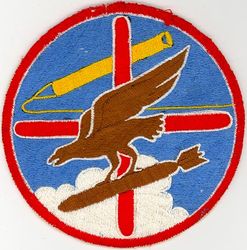 Utility Squadron 2 (VU-2)
Established as Utility Squadron FOUR (VU-4) Detachment and redesignated Utility Squadron TWO (VU-2) on 8 Jan 1952; Fleet Composite Squadron TWO (VC-2) on 1 Jul 1965. Disestablished on 30 Sep 1980.

Douglas JD-1 Invader, 1952
Grumman F9F Cougar, 1952-1959
Grumman US-2C Tracker, 1959-1975
North American FJ-3D Fury, 1960-1961
Vought F8U-1 Crusader, 1961-1964
Vought F8C/K Crusader, 1964-1971
Douglas A-4L/E/L Skyhawk, 1971-1980

VU-2's mission was to train aircraft controllers and ship gun crews; provide flights to assist in the completion of functional radar tests for Atlantic Fleet and NATO naval units; conduct of transition training in the FS aircraft for newly designated aviators; and aerial combat maneuvering flights in conjunction with fleet fighter squadron combat readiness training, towed bright red and white targets past firing batteries of U. S. ships and flew high-speed intercepts for stations and ships in the Atlantic Fleet.

Insignia (2nd) submitted for approval to CNO on 23 Sep 1959.

