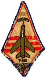 North American F-100 Super Sabre Vietnam 140 Missions
