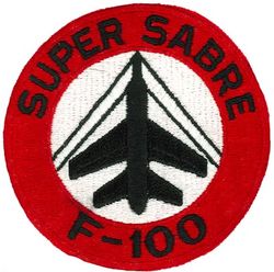 101st Tactical Fighter Squadron F-100 Super Sabre
