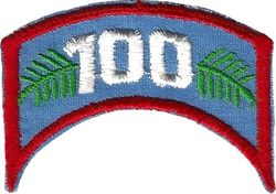 100 Arc
Fits well over ADC qualification patches, but unknown as to meaning if that is the intention.
