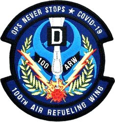 100th Air Refueling Wing Morale
Made during 2020 COVID-19 pandemic.

