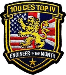 100th Civil Engineer Squadron Top IV Engineer Of The Month
