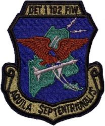 102d Fighter-Interceptor Wing Detachment 1
Keywords: subdued