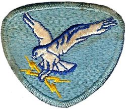 1041st Security Police Squadron (Test)
"Operation Safeside" during 1965-67. The mission of the Air Police was changing, and this specially trained Task Force adopted a light blue beret with a Falcon patch as their symbol. It can only be speculated as to whether the idea came from the Army Ranger beret, since the initial cadre of the 1041st SPS received it's initial training at the Army Ranger School.
