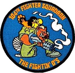 104th Fighter Squadron A-10 Morale
