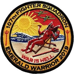 107th Fighter Squadron Exercise EMERALD WARRIOR 2019
U.S. Special Operations Command sponsored total, joint tactical warfare training exercise, Jan. 14 to 25 2019.
