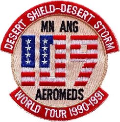 109th Aeromedical Evacuation Squadron Operation DESERT SHIELD / DESERT STORM 1990-1991
Keywords: subdued