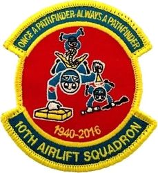 10th Airlift Squadron Inactivation
