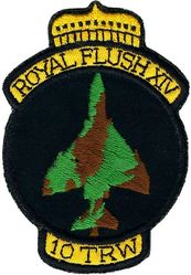 10th Tactical Reconnaissance Wing ROYAL FLUSH XIV Competition
Meet held at Bruggen AB, Germany. UK made.
