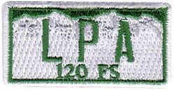 120th Fighter Squadron Lieutenant’s Protection Association  Pencil Pocket Tab
