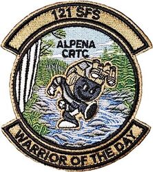 121st Security Forces Squadron Warrior of the Day Award
