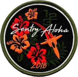 123d Fighter Squadron Exercise SENTRY ALOHA 2018
