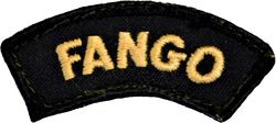 124th Tactical Reconnaissance Group FANGO Arc Morale
Fucking Air National Guard Officer, a slur used ay the active duty and adopted as a badge of honor. The tab was worn by both the 189 TRTF and the 190 TRS, usually above the RF-4C pentagon patch.
