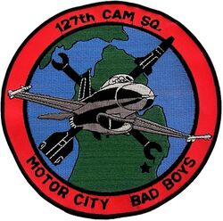 127th Consolidated Aircraft Maintenance Squadron F-16
Back patch.
