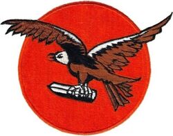 12th Tactical Reconnaissance Squadron, Night Photographic-Jet
The Night Photographic-Jet designation used from 23 February 1959. Discontinued on 8 March 1960. Large chest patch, Japan made.
