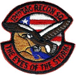 12th Tactical Reconnaissance Squadron Operation DESERT STORM 1991
First version, as used by unit, US made.
