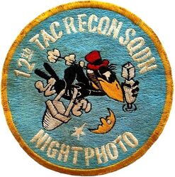 12th Tactical Reconnaissance Squadron, Night Photographic-Jet
