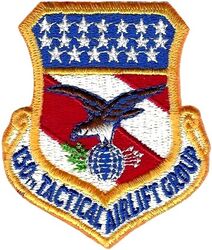 130th Tactical Airlift Group
Note blue highlights in eagle.
