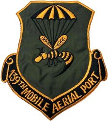 139th Mobile Aerial Port Squadron
Back patch size, Korean made.
Keywords: subdued