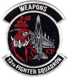13th Fighter Squadron F-16 Weapons
