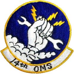 14th Organizational Maintenance Squadron
Japan made.
