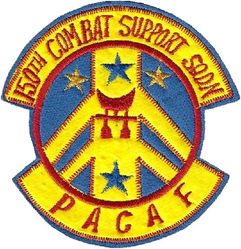 150th Combat Support Squadron
Made during Pueblo Crisis while the 150th CSS was deployed in 1968. Korean made.

