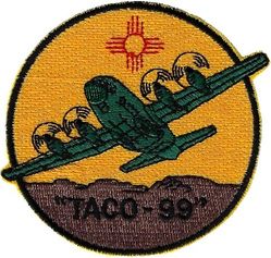 150th Tactical Fighter Group C-130
TACO 99 was the callsign of the unit's one assigned C-130A support aircraft.
