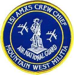 151st Aircraft Maintenance Squadron Crew Chief
