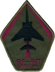153d Tactical Reconnaissance Squadron RF-4C
Early 80s, as worn by aircrew.
Keywords: subdued
