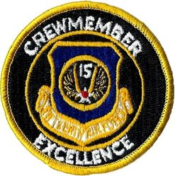 15th Air Force Crewmember Excellence
