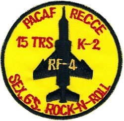 15th Tactical Reconnaissance Squadron RF-4C Morale
Korean made.
