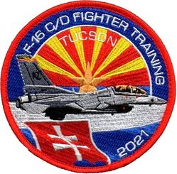 162d Wing F-16C/D
Used while training Slovakian AF F-16 pilots.
