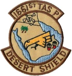 1661st Tactical Airlift Squadron (Provisional) Operation DESERT SHIELD 1990
Keywords: desert