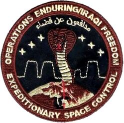 16th Expeditionary Space Control Squadron Operation ENDURING FREEDOM/IRAQI FREEDOM
Keywords: Desert