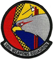 16th Weapons Squadron 
First version combining 16 FS and F-16 WS designs. Short lived. 

