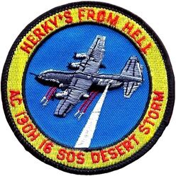 16th Special Operations Squadron Operation DESERT STORM 1991
