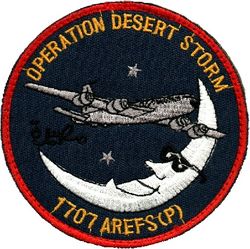 1707th Air Refueling Wing (Provisional) Morale Operation DESERT STORM 1991
