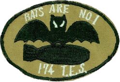 174th Tactical Fighter Squadron Morale
The 174th Tactical Fighter Squadron of the Iowa Air National Guard was activated for Vietnam in January 1968, flying F-100C Super Sabres and becoming the second Air Guard unit deployed to SEA. Known as the "Bats", they returned in May 1969. RVN made.
