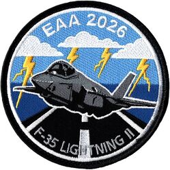 176th Fighter Squadron F-35 Oshkosh Air Show 2026
