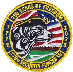 176th Security Forces Squadron USA 250th Anniversary
